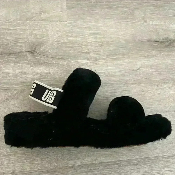 UGG Oh Yeah Slide in Fluff Sandal 8 - Picture 9 of 11